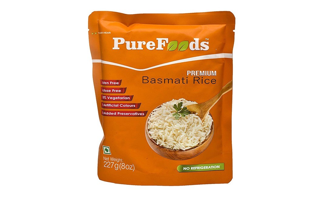Purefoods Premium Basmati Rice    Pack  227 grams